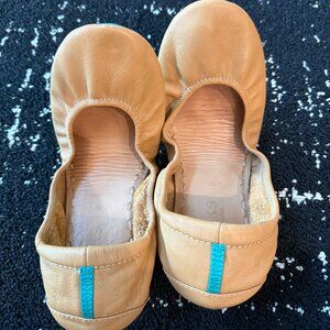 Tieks Leather Foldable Ballet Flats - Camel